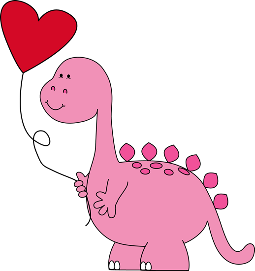 Dinosaur Valentine Balloon-Dinosaur Valentine Balloon-1