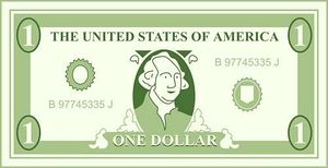 Dollar Bills Vector Clipart #1. Dollar-Dollar Bills Vector Clipart #1. dollar-12