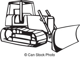 Bulldozer Clipart