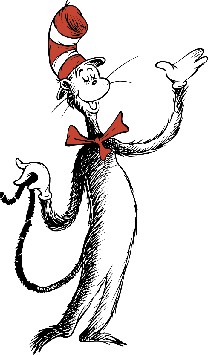 Dr Seuss Black And White Clipart 3-Dr seuss black and white clipart 3-1