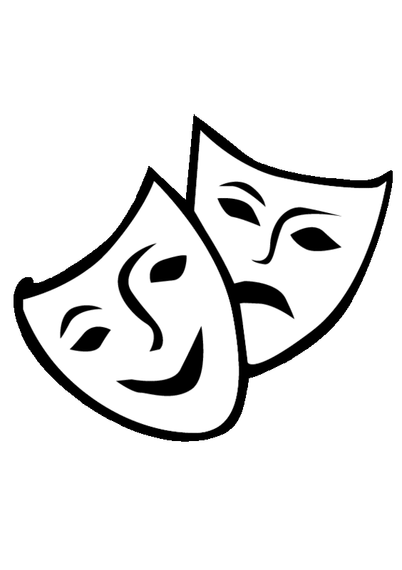 Drama Mask Clipart Best-Drama Mask Clipart Best-3
