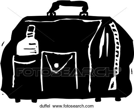 Clipart - Duffel. Fotosearch - Search Cl-Clipart - Duffel. Fotosearch - Search Clip Art, Illustration Murals,  Drawings and Vector-6
