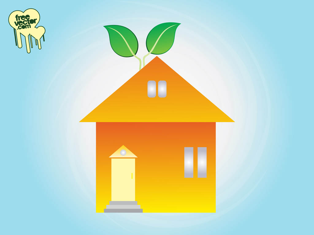 Eco Home Clip Art-Eco Home Clip Art-1