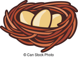 Eggs And Nest .-eggs and nest .-9