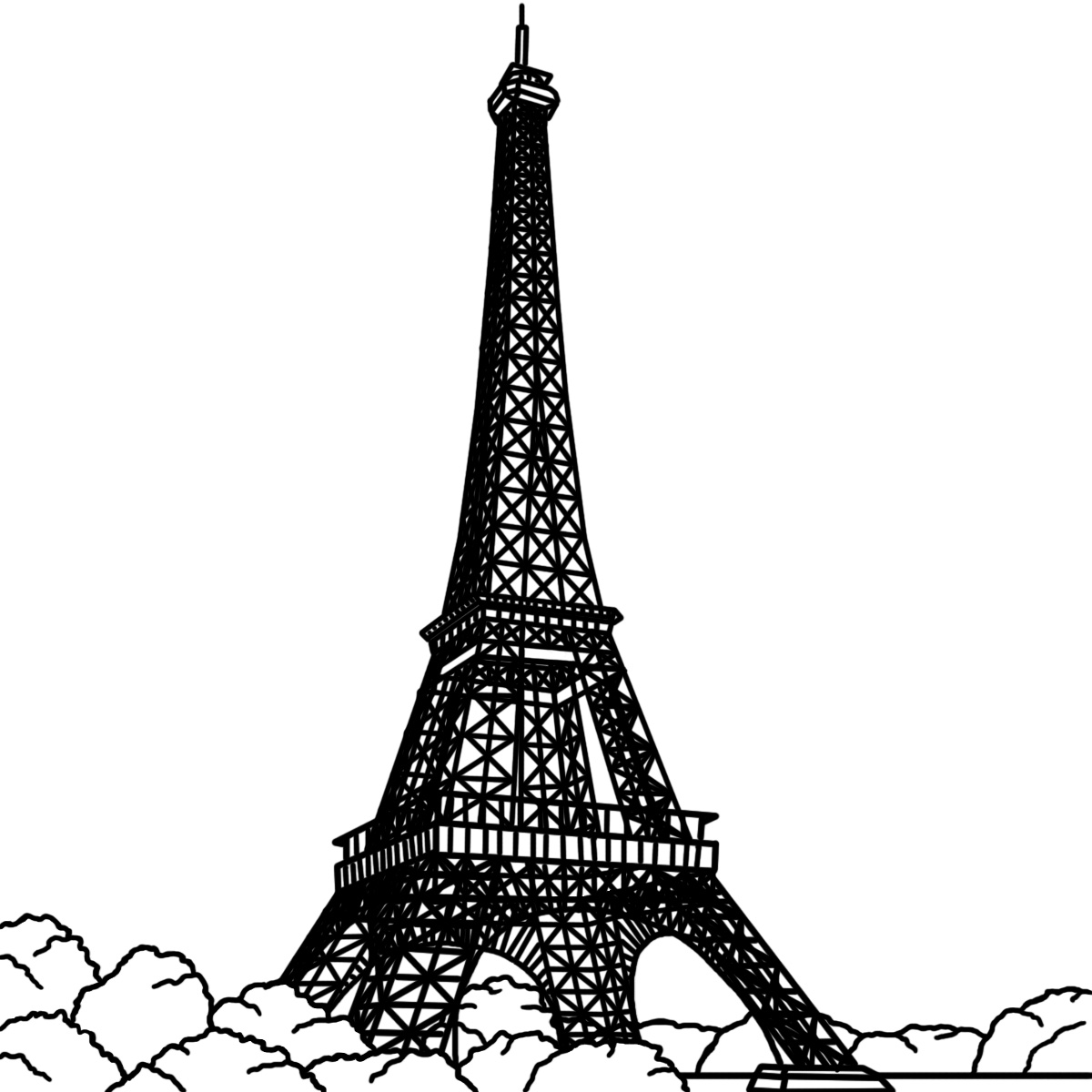 Eiffel Tower Paris Tower Clip Art Dromgf-Eiffel tower paris tower clip art dromgfd top-11