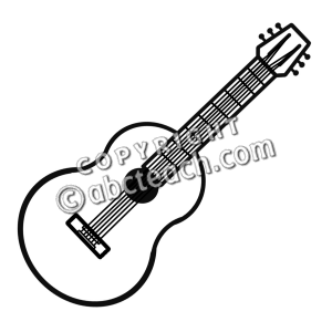 Electric Guitar Clipart Black And White -Electric Guitar Clipart Black And White Clipart Panda Free Clipart-2