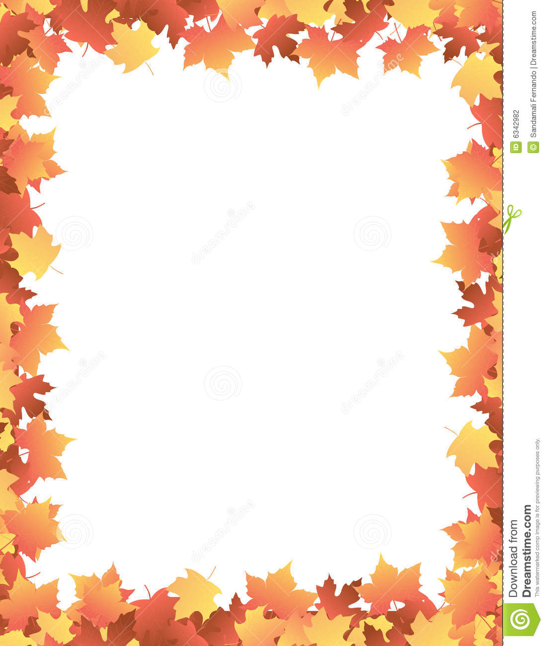 Fall Leaves Clip Art Border Recipe 101-Fall Leaves Clip Art Border Recipe 101-14