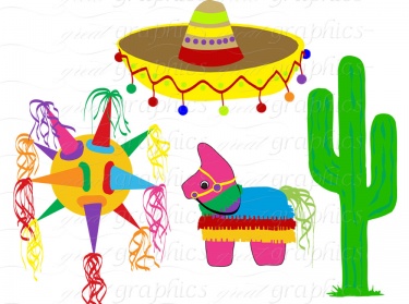 Fiesta Clip Art Fiesta Party Digital Cli-Fiesta Clip Art Fiesta Party Digital Clipart-6