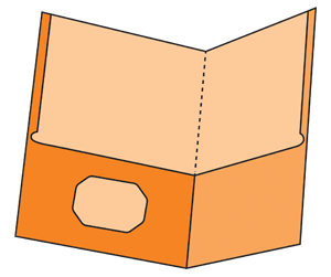 Folder Clipart Orange Pocket-Folder Clipart orange pocket-8