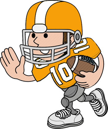 Football Player Clip Art-Football Player Clip Art-7