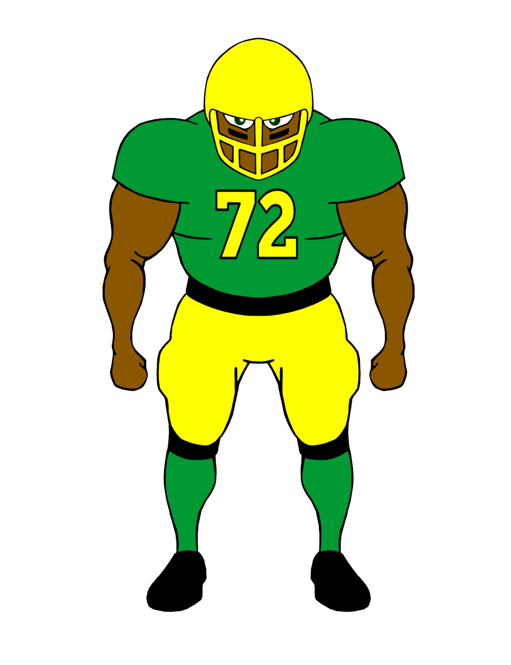 Football Player Clip Art Free Clipart Im-Football player clip art free clipart images image 2-10