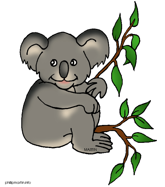 Free Animals Clip Art By Phillip Martin -Free Animals Clip Art By Phillip Martin Koala-5