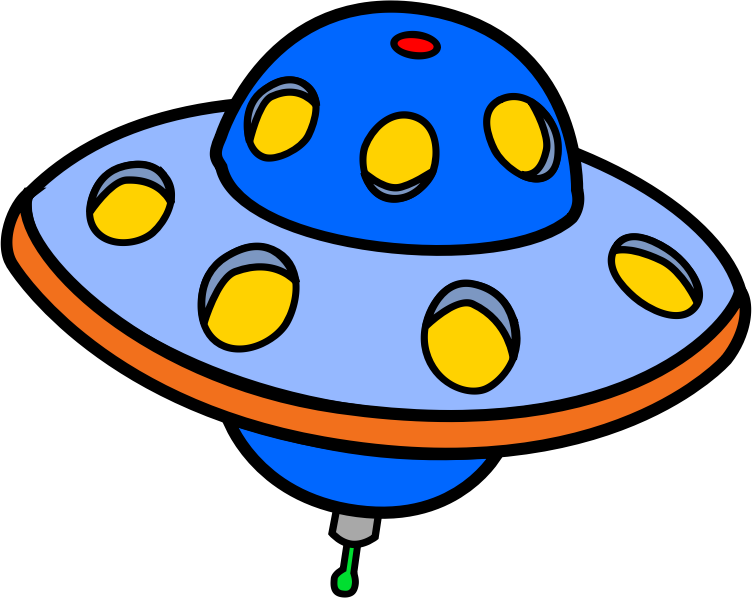 Free Blue Cartoon Flying Saucer Clip Art-Free Blue Cartoon Flying Saucer Clip Art-6