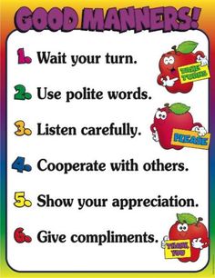 Free Clip Art Manners | Tips .-free clip art manners | tips .-6