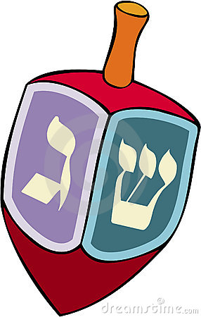 Free Clip Art Of Dreidels-free clip art of dreidels-11