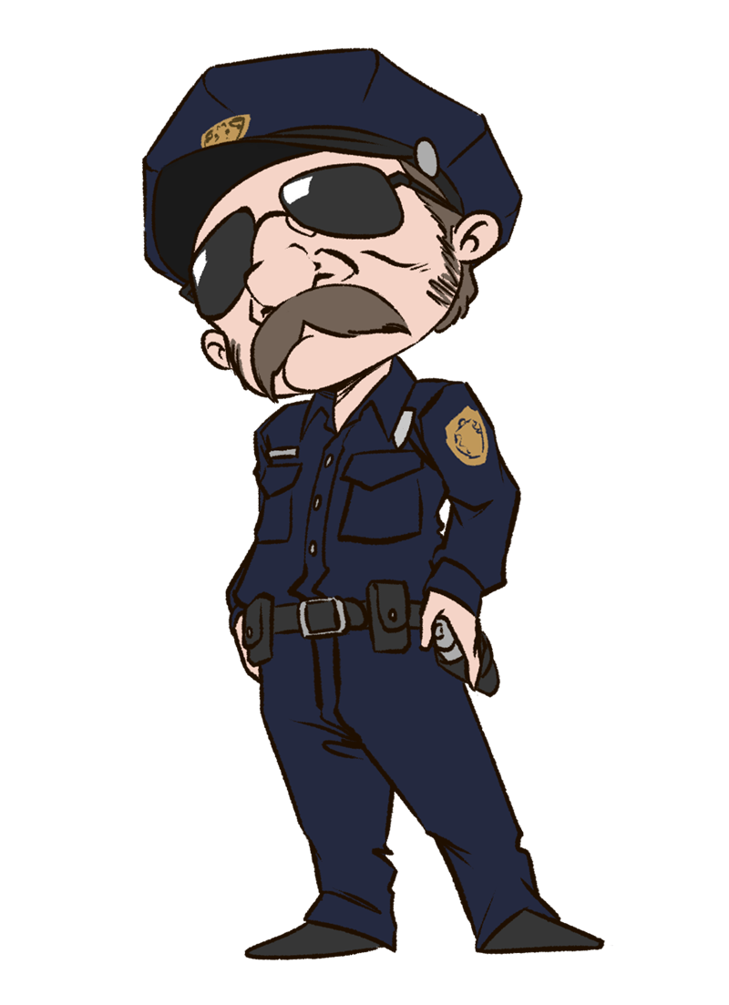 Free Cool Policeman Clip Art-Free Cool Policeman Clip Art-4