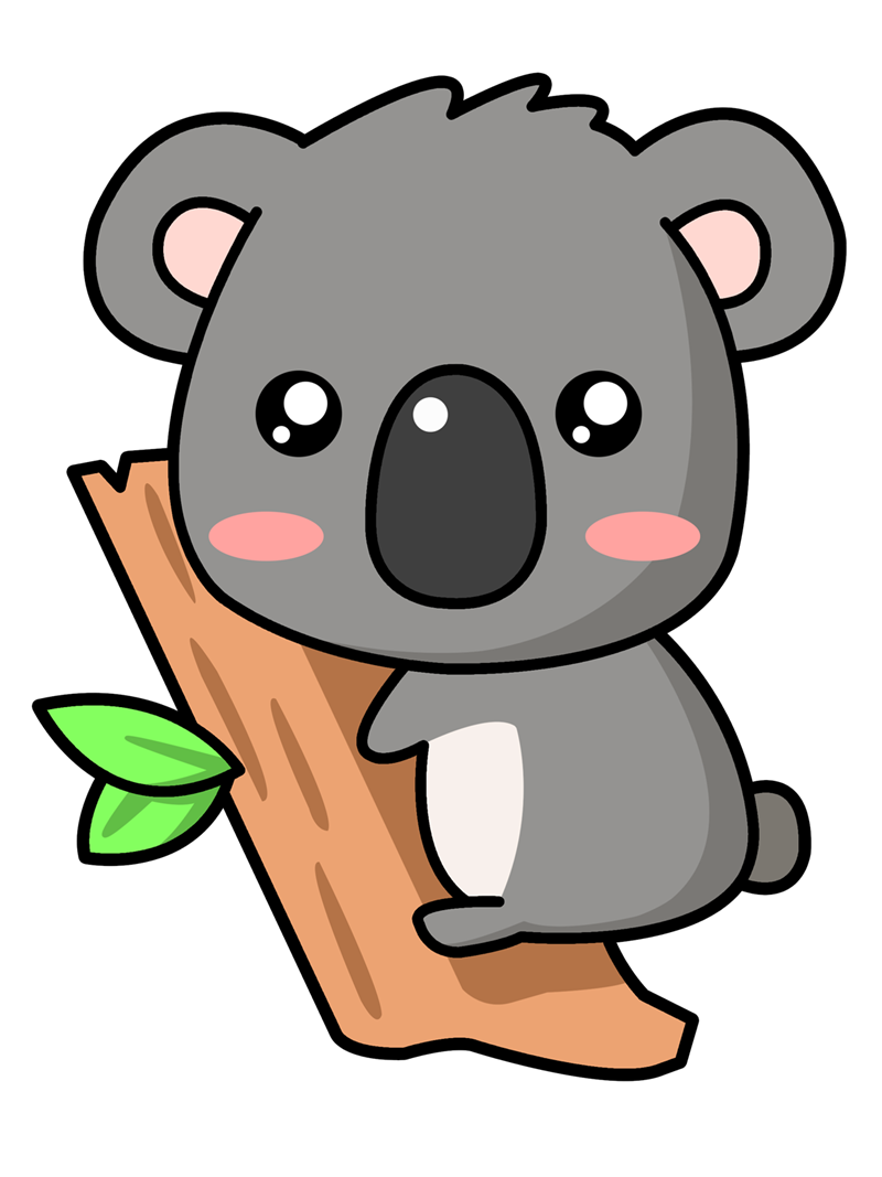 Free Cute Cartoon Koala Clip Art-Free Cute Cartoon Koala Clip Art-6