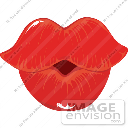 Free Kissing Lips Clip Art-Free kissing lips clip art-3