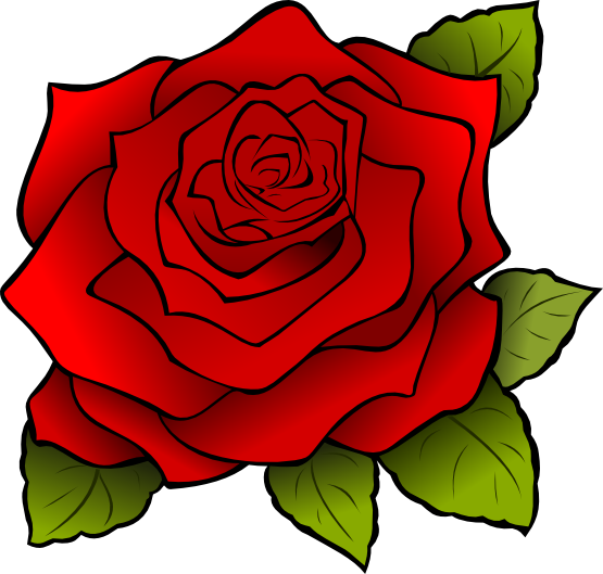 Free Large Red Rose Clip Art-Free Large Red Rose Clip Art-3