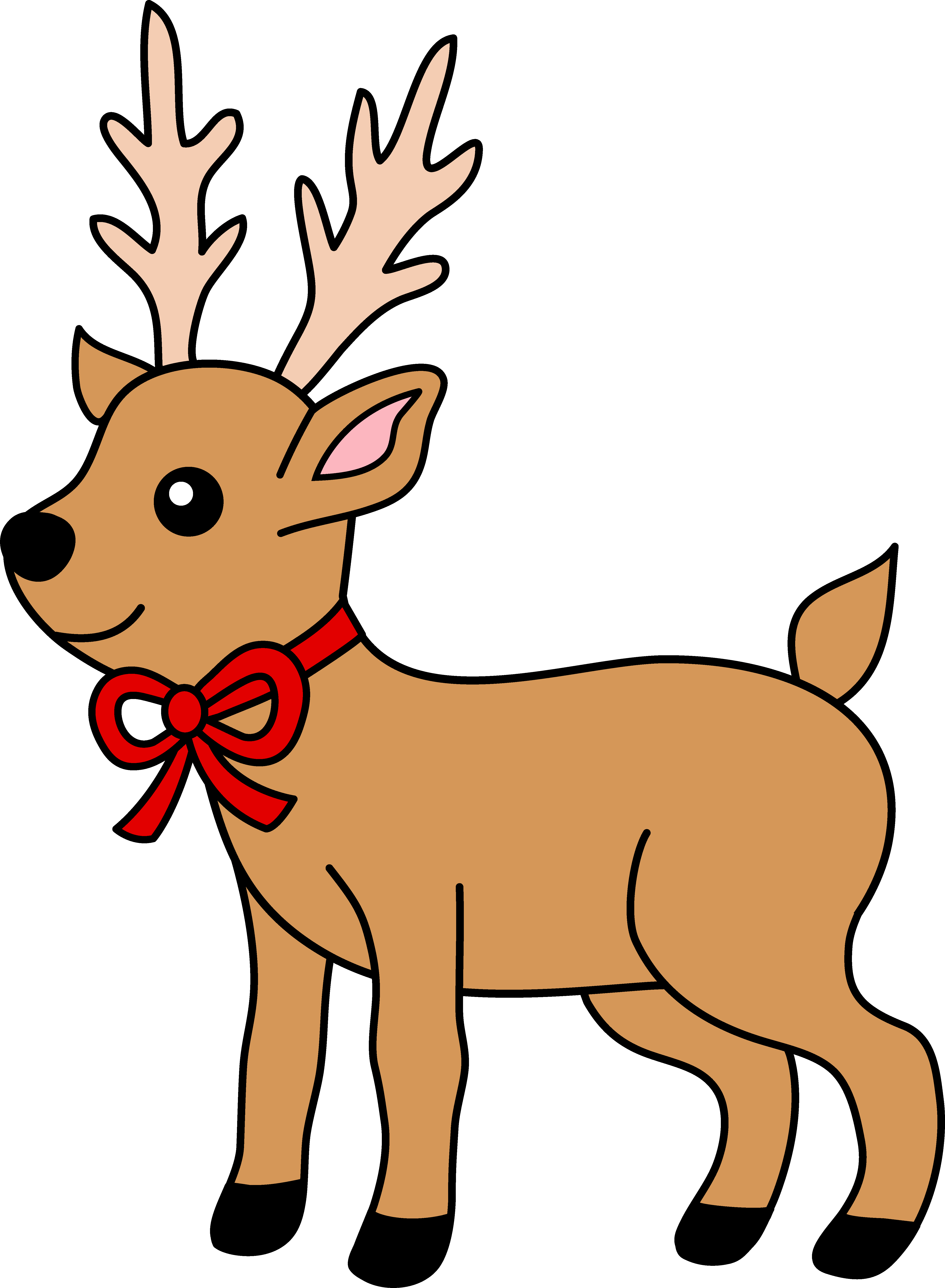 Free Reindeer Clip Art-Free Reindeer Clip Art-4