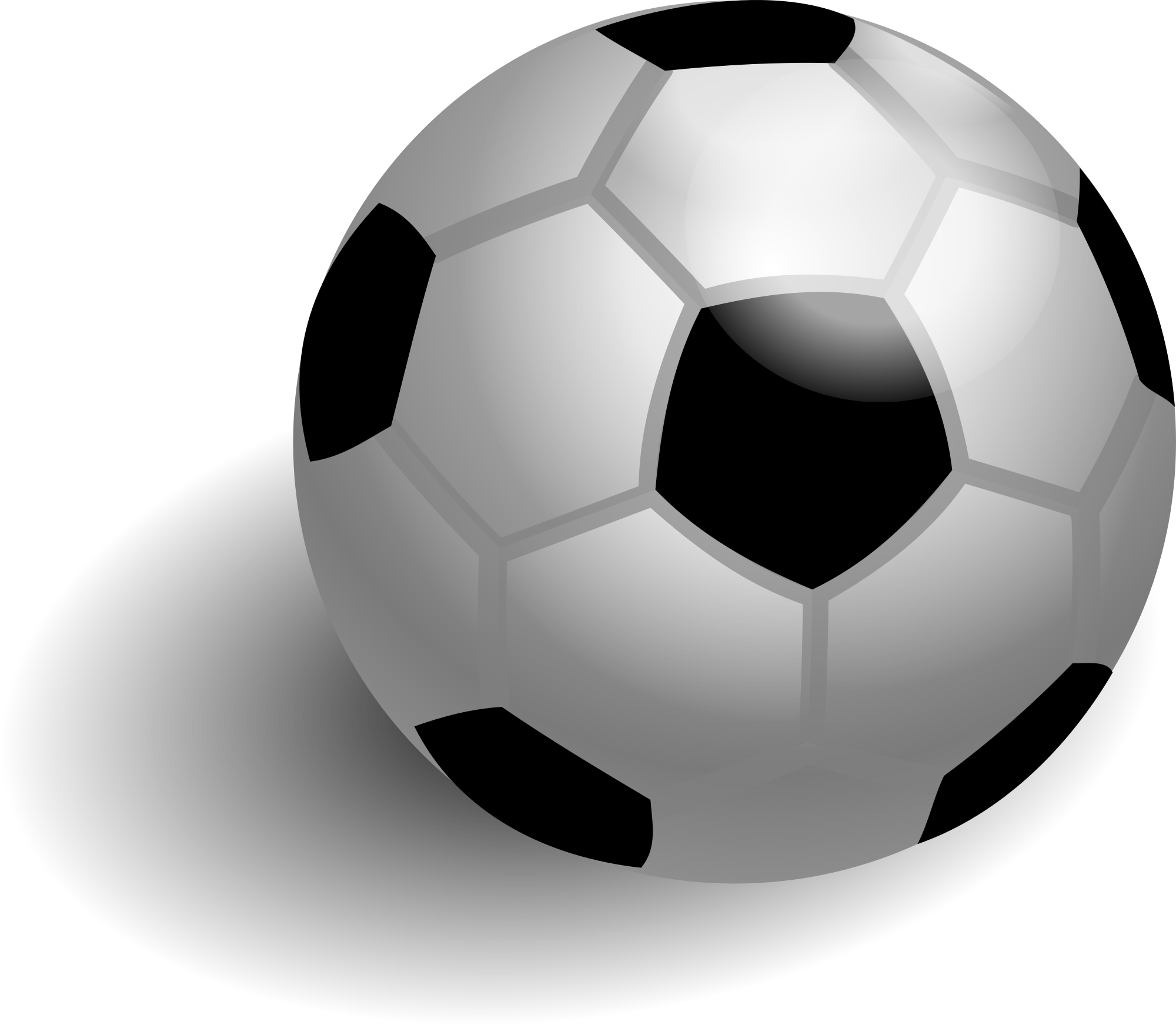 Free Soccer Ball With Shadow Clipart Cli-Free soccer ball with shadow clipart clipart and vector image 2-5