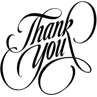 Free Thank You Clipart Black And White-Free thank you clipart black and white-1