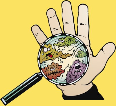 Germ Clipart Illustration By Amy Vangsga-Germ Clipart Illustration By Amy Vangsgard Stock Germs On Hands-2