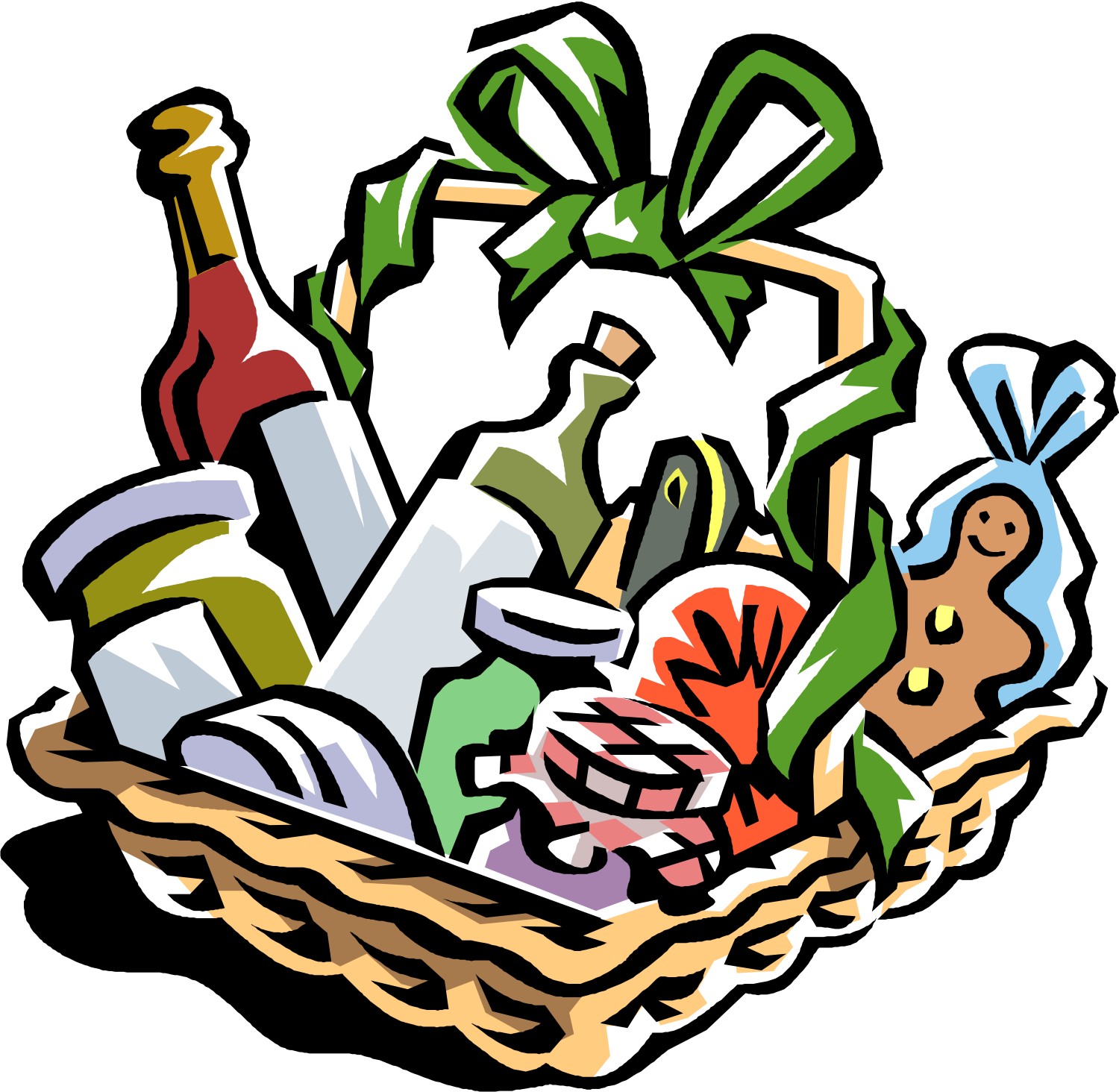Gift Basket Clipart-gift basket clipart-5