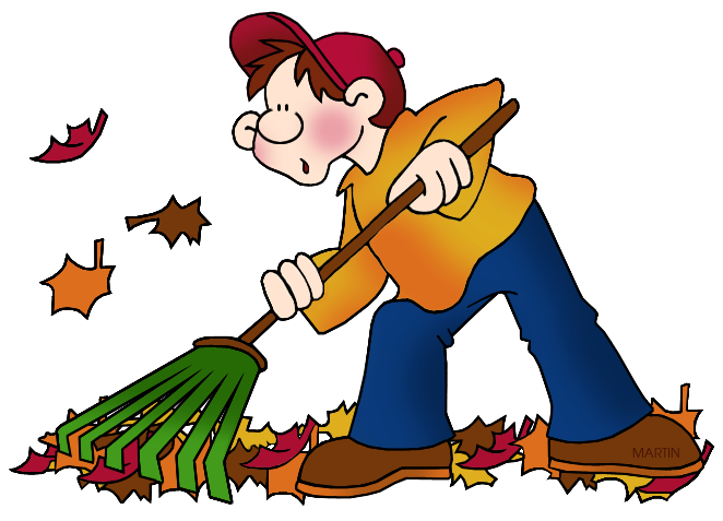 Girl Raking Leaves. Free Seasons Clip Ar-Girl Raking Leaves. Free Seasons Clip Art by .-8