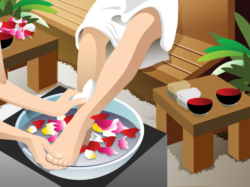 Girls Beauty Pedicure Pedi Graphics Clip-Girls Beauty Pedicure Pedi Graphics Clipart Set u0026middot; Free Feet Vectors-1