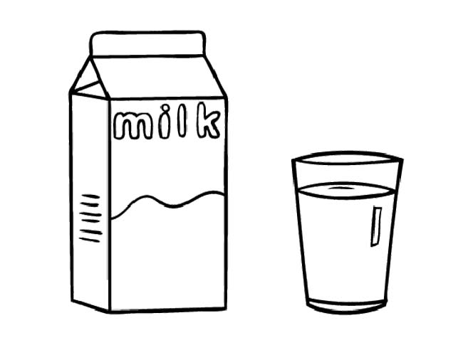 Glass Of Milk Coloring Page Images Pictu-Glass Of Milk Coloring Page Images Pictures - Becuo-7
