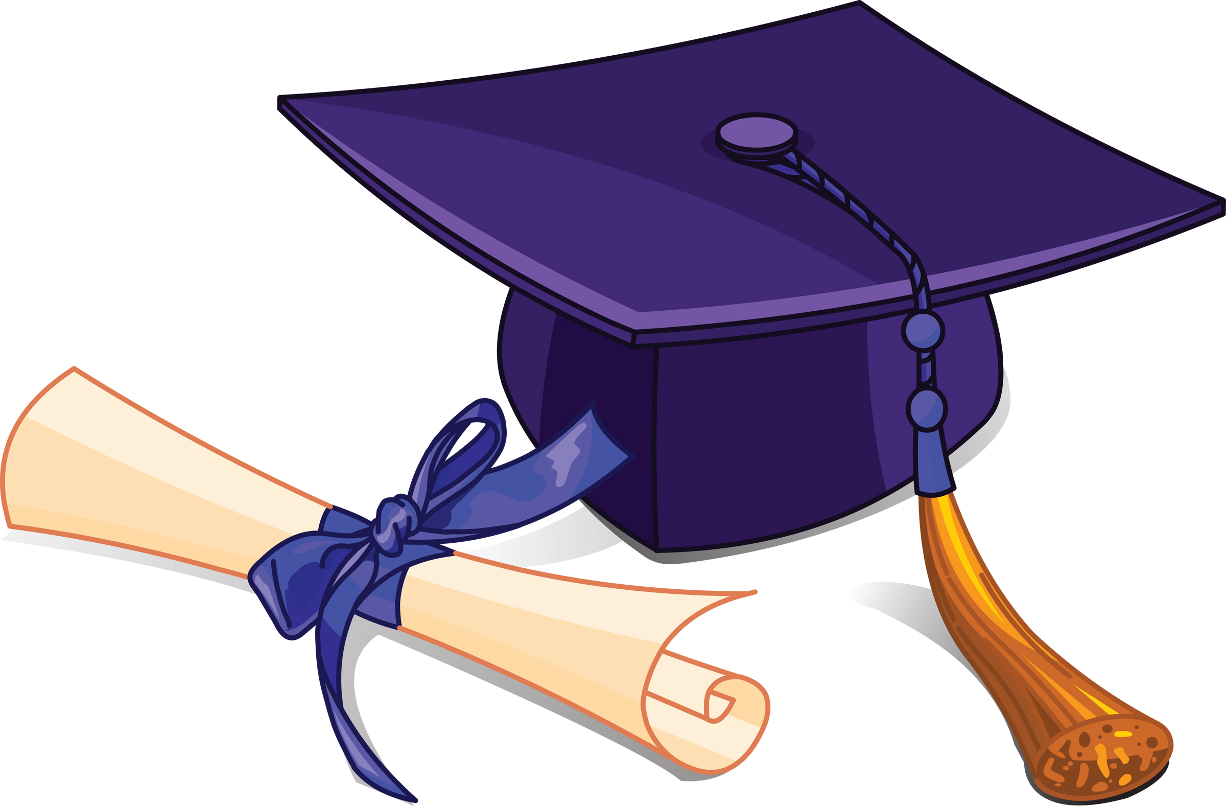 Cap And Gown Clip Art Source 