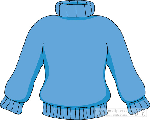 Clip Art Cartoon Sweater Clip