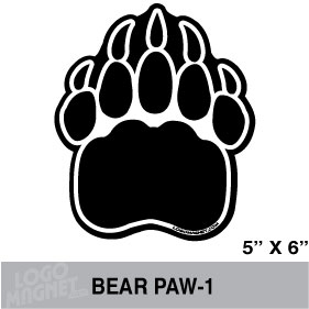Grizzly Bear Paw Print Clipart .-Grizzly Bear Paw Print Clipart .-17
