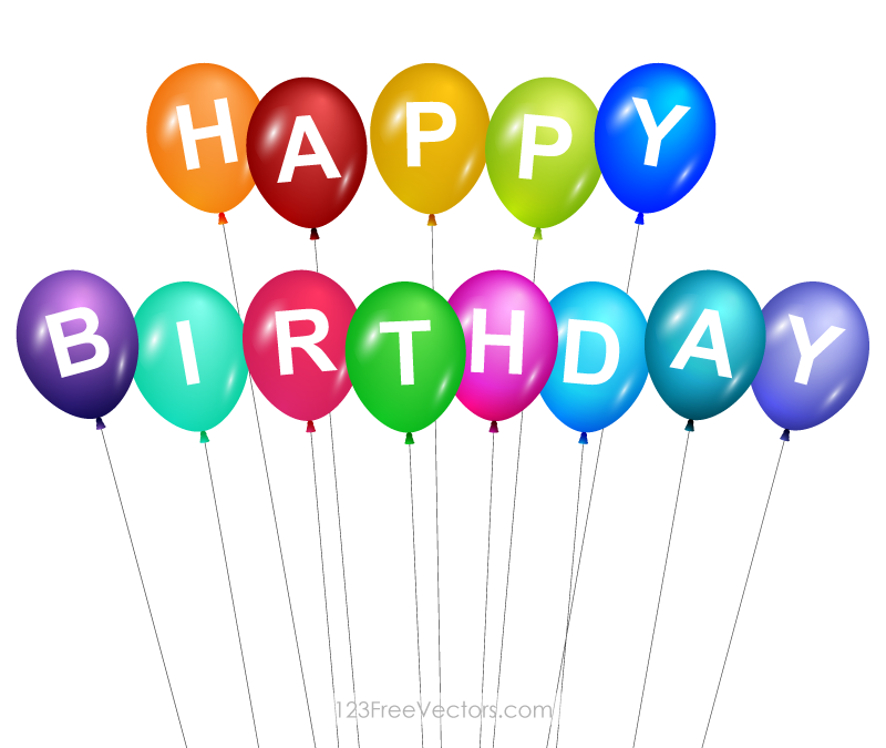 Happy Birthday Balloons Clip Art-Happy Birthday Balloons Clip Art-16