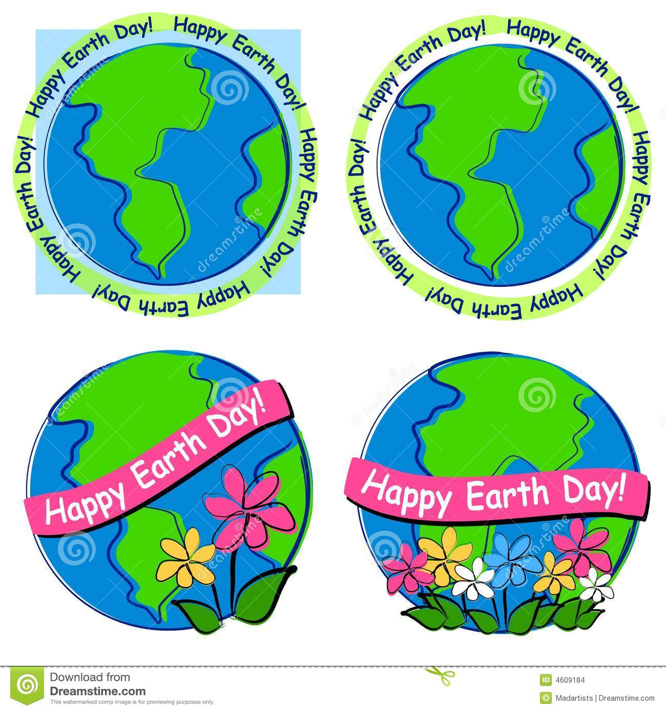 Happy Earth Day Clip Art Stock Images-Happy Earth Day Clip Art Stock Images-17