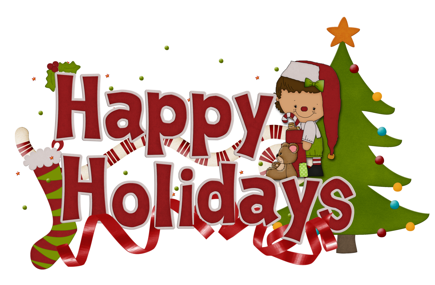 Happy Holidays Clip Art Free-Happy Holidays Clip Art Free-7
