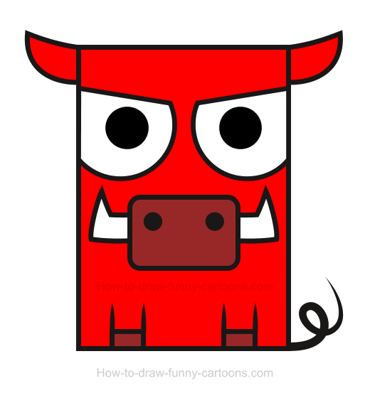 How To Draw A Razorback Clipart-How to Draw a Razorback Clipart-4