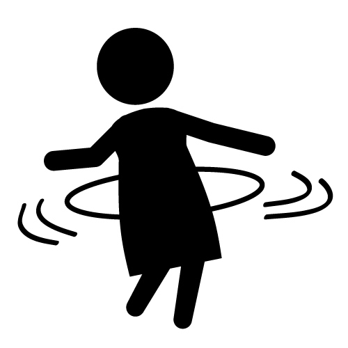 Hula-Hoop - Icon Material - Free. Clip A-Hula-Hoop - Icon material - free. Clip Art ...-8