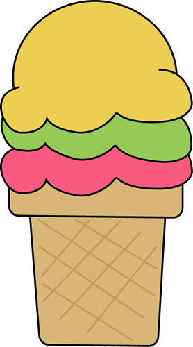 Ice Cream Cone For I Clip Art Image Colo-Ice Cream Cone For I Clip Art Image Colorful Ice Cream Cone For The-12