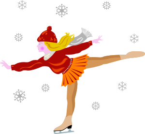 Ice Skating Clip Art-Ice Skating Clip Art-9