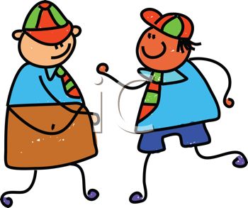 Iclipart Royalty Free Clipart Image Of T-Iclipart Royalty Free Clipart Image Of Two School Boys-17
