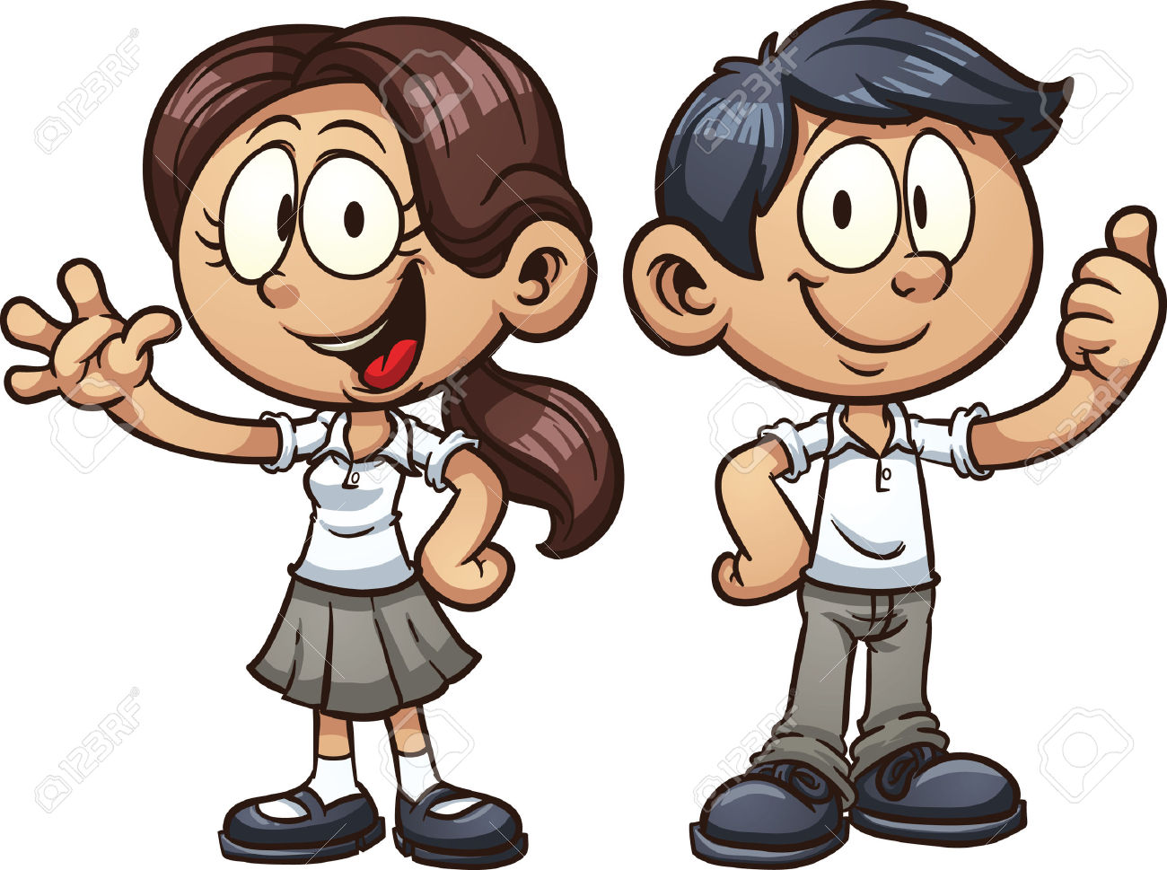 In Uniform Vector Clip Art .-in uniform Vector clip art .-5