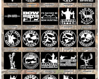 INSTANT DOWNLOAD Hunting Vector Eps, Cdr-INSTANT DOWNLOAD Hunting vector eps, cdr, ai and .png Vinyl Cutter Ready, T-Shirt, decal, CNC clipart graphic-10