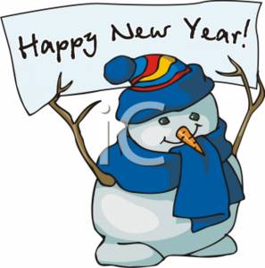 January Clipart .-January clipart .-7