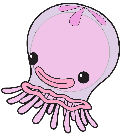 Jellyfish Black And White Clipart Free C-Jellyfish Black And White Clipart Free Clip Art Images-7