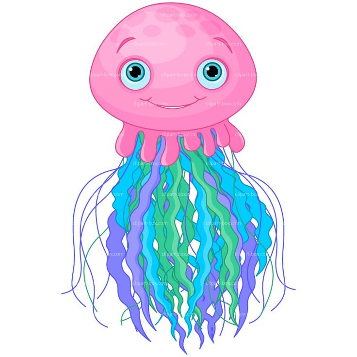 Jellyfish Clip Art Black And ..-Jellyfish Clip Art Black And ..-14