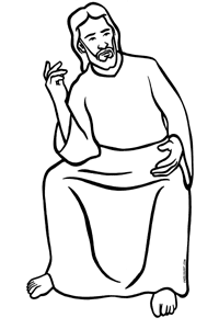 Jesus Clip Art Black And White Free Clip-Jesus clip art black and white free clipart images 2 2 clipartcow-11