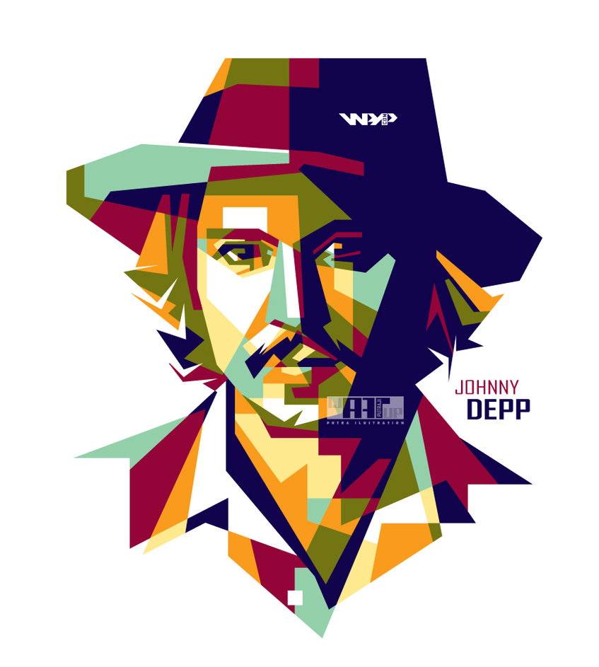 Johnny Depp In Wpap By IjARTuP ClipartLo-Johnny Depp in wpap by ijARTuP ClipartLook.com -18