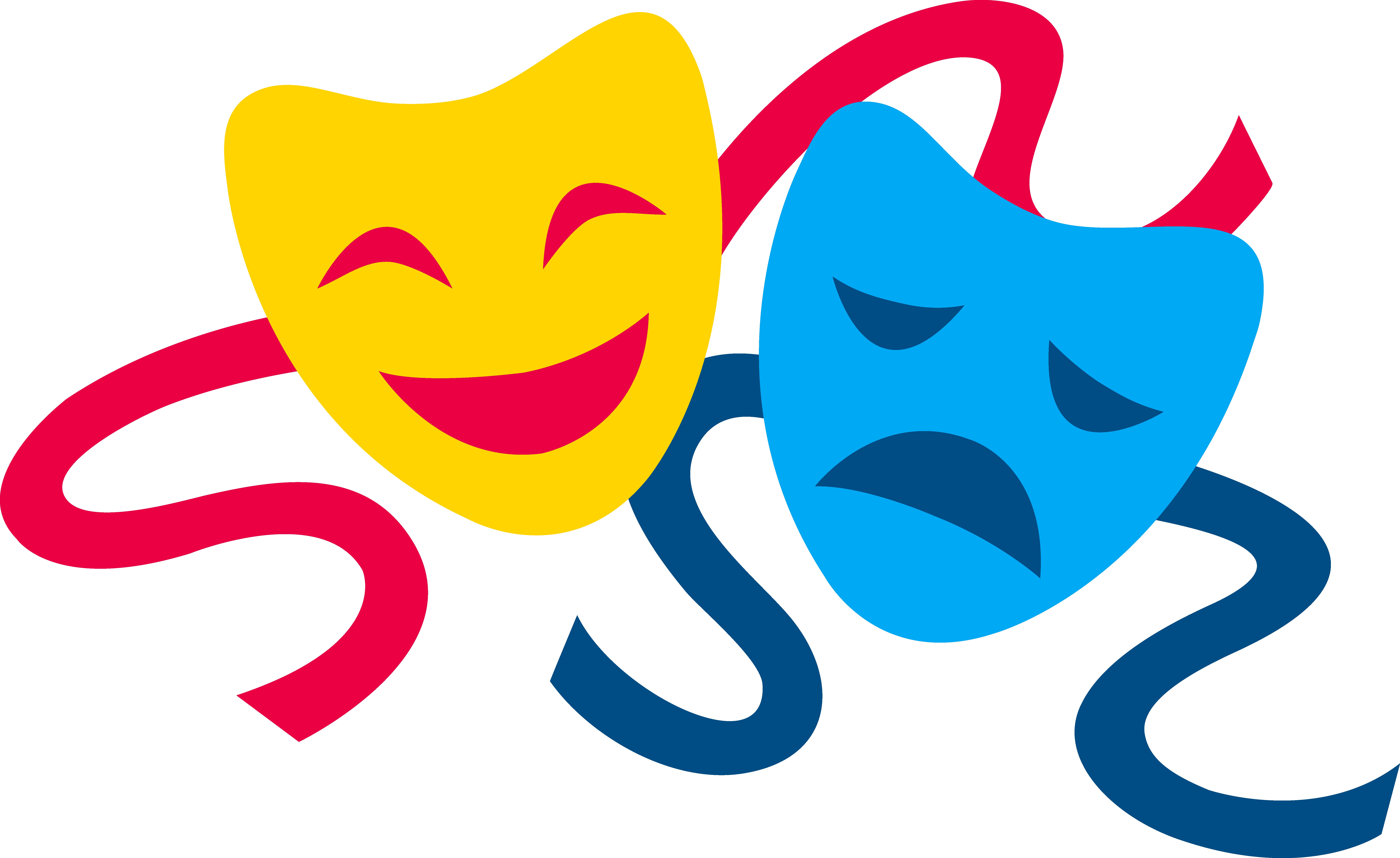 Kids Theatre Masks - ClipArt .-Kids Theatre Masks - ClipArt .-10